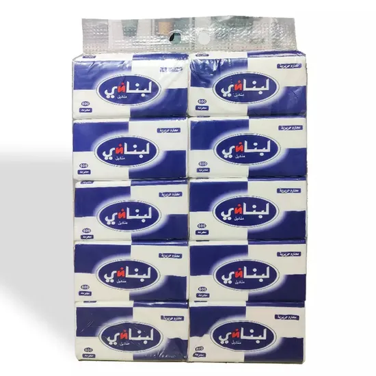 Papel de seda facial desechable suave de 3 capas de pulpa de madera virgen