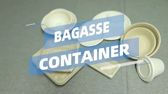 Platos desechables de papel de bagazo de pulpa de caña de azúcar en oferta
