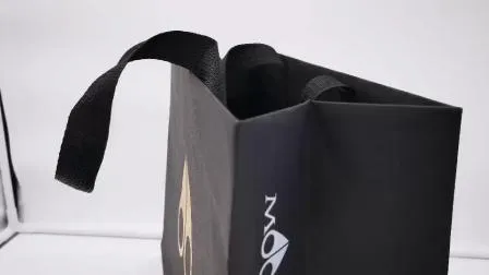 Bolsas de papel de lujo personalizadas al por mayor, embalaje mate